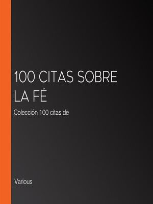 100 citas sobre la fé - Audiobook